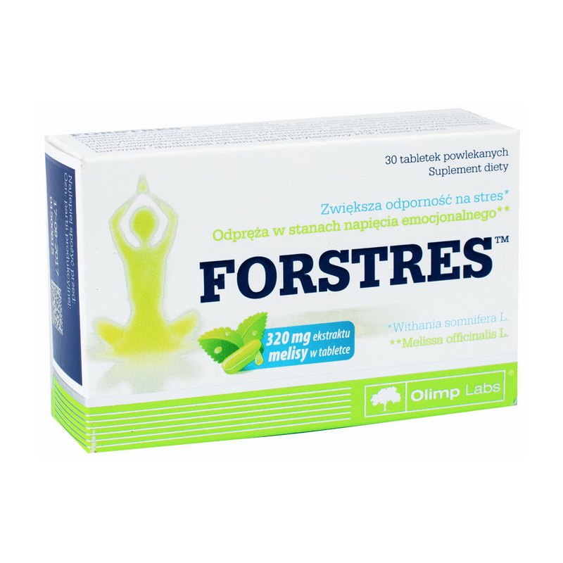 Екстракт меліси, Olimp Nutrition Forstres, 320 мг, 30 таблеток