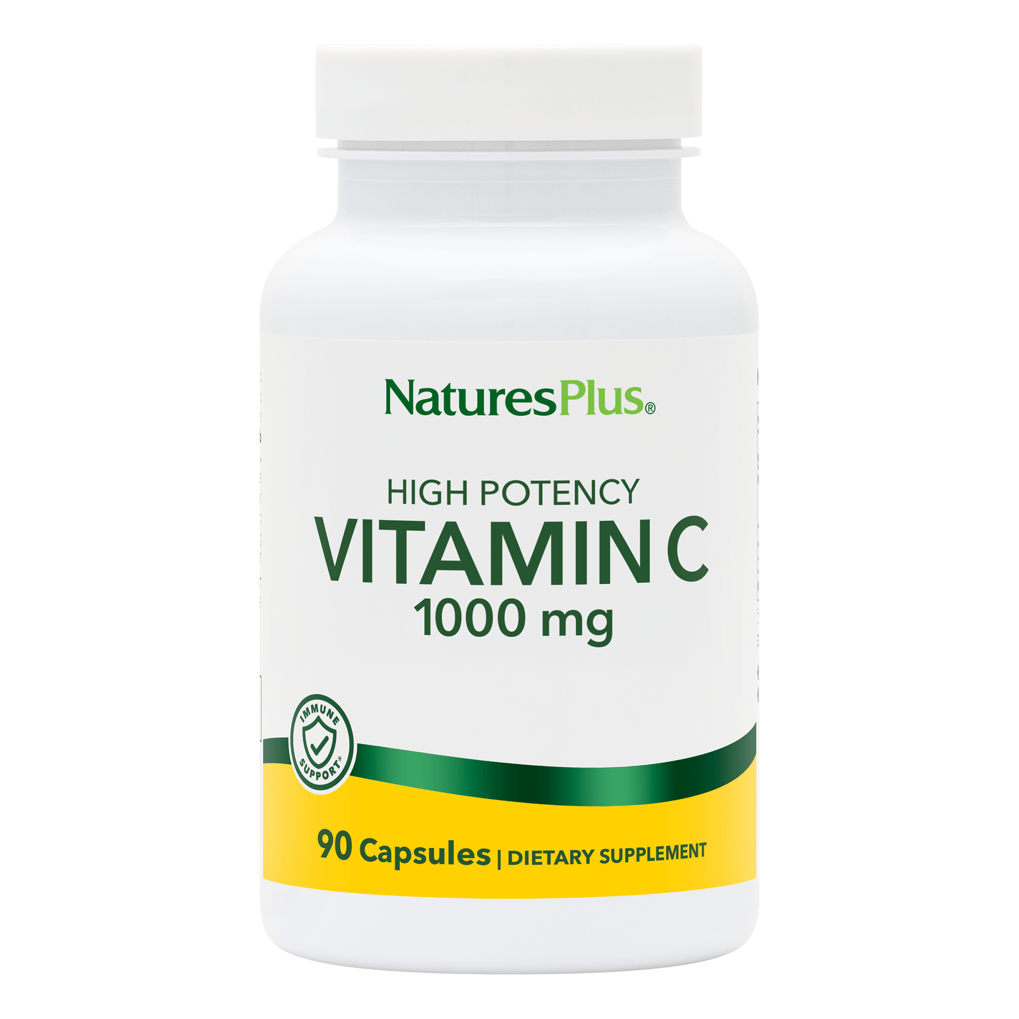 Вітамін C, Natures Plus Vitamin C, 1000 мг, 90 капсул