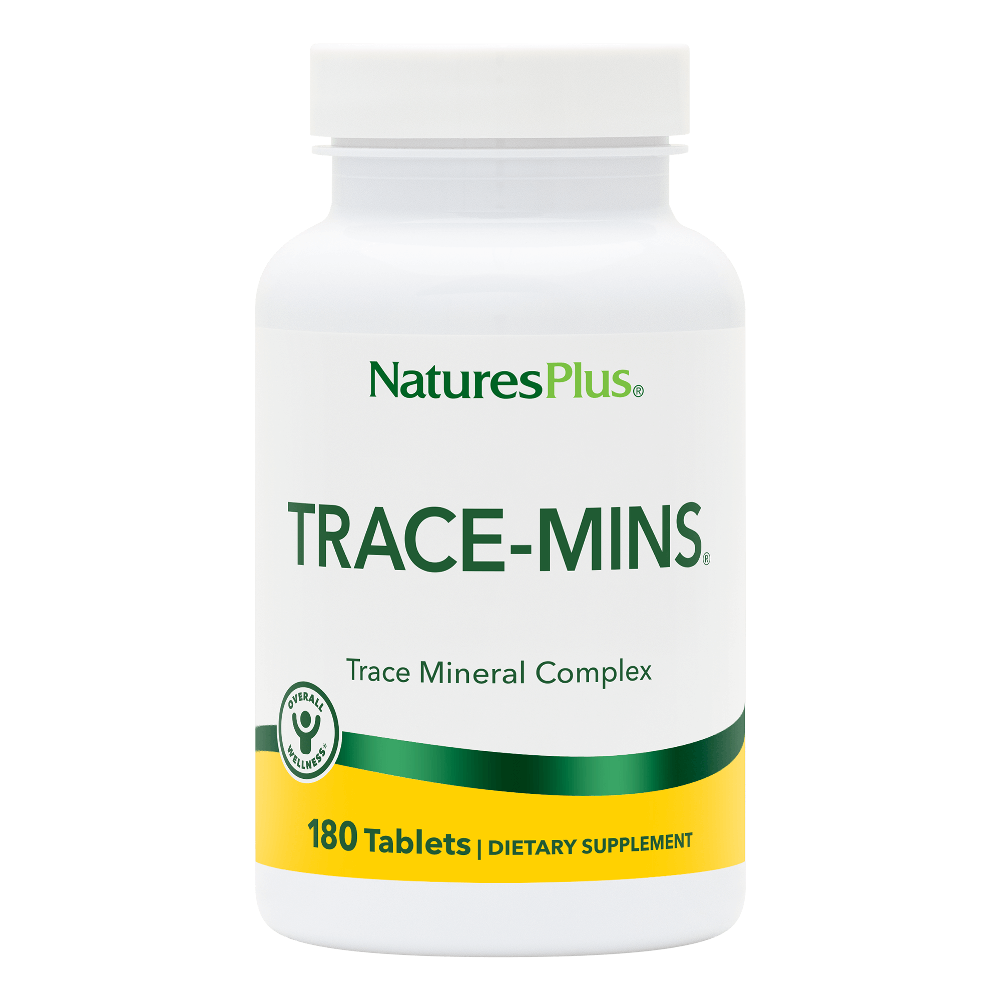 Мультимінеральний комплекс, Natures Plus Trace-Mins, 180 таблеток