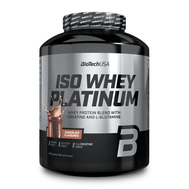 Сироватковий протеїн, BioTech Iso Whey Platinum, 1810 г (Фісташка)
