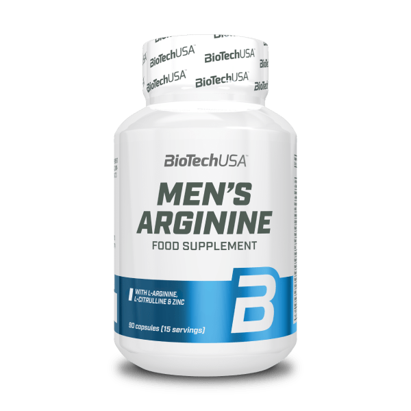 Аргінін для чоловіків, BioTech Men's Arginine, 90 капсул
