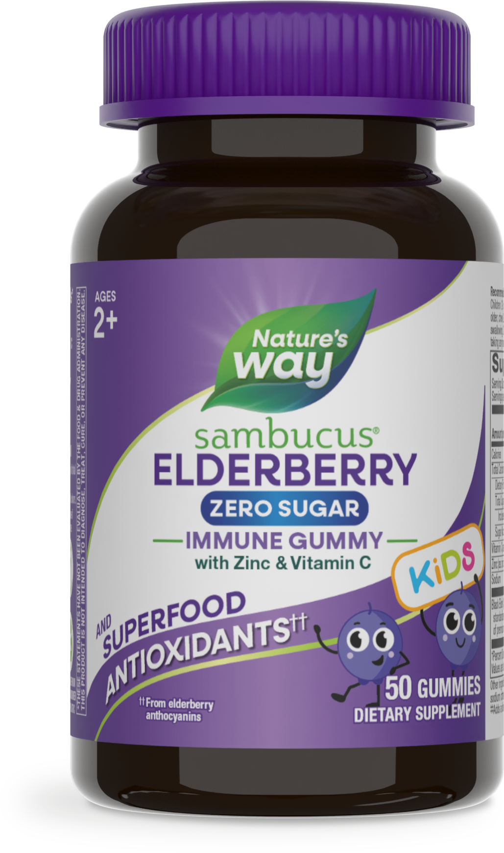 Sambucus Zero Sugar Kids - 50 gummies