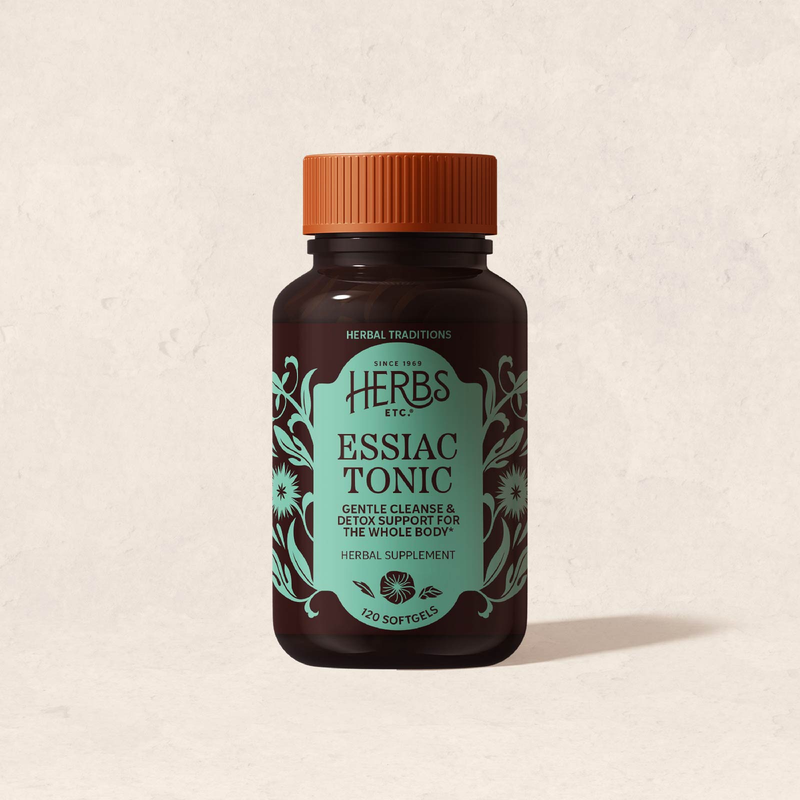 Трав'яна формула, Herbs Etc. Essiac Tonic, 120 м'яких капсул