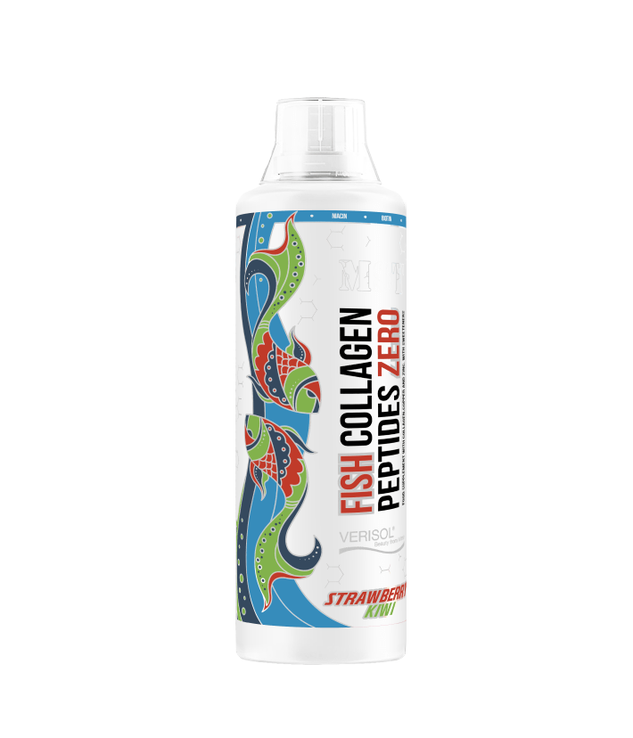 MST Fish Collagen Peptides Zero (500 ml, strawberry kiwi)