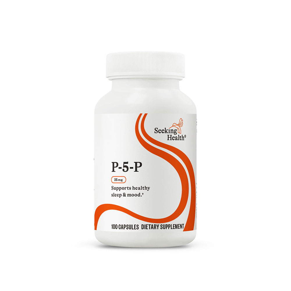 P-5-P (піридоксальфосфат), 25 мг, P-5-P, Seeking Health, 100 вегетаріанських капсул