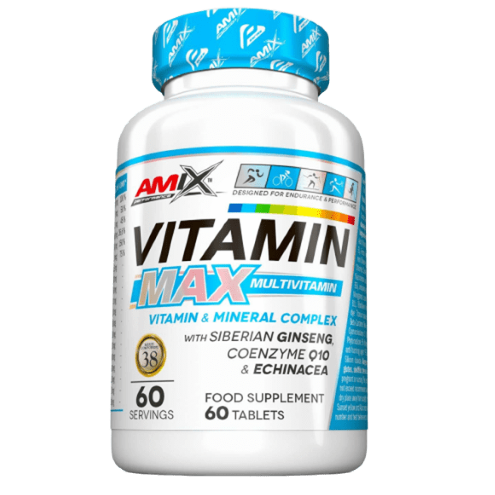 Мультивітамінний комплекс, Amix Performance Vitamin Max Multivitamin, 60 таблеток