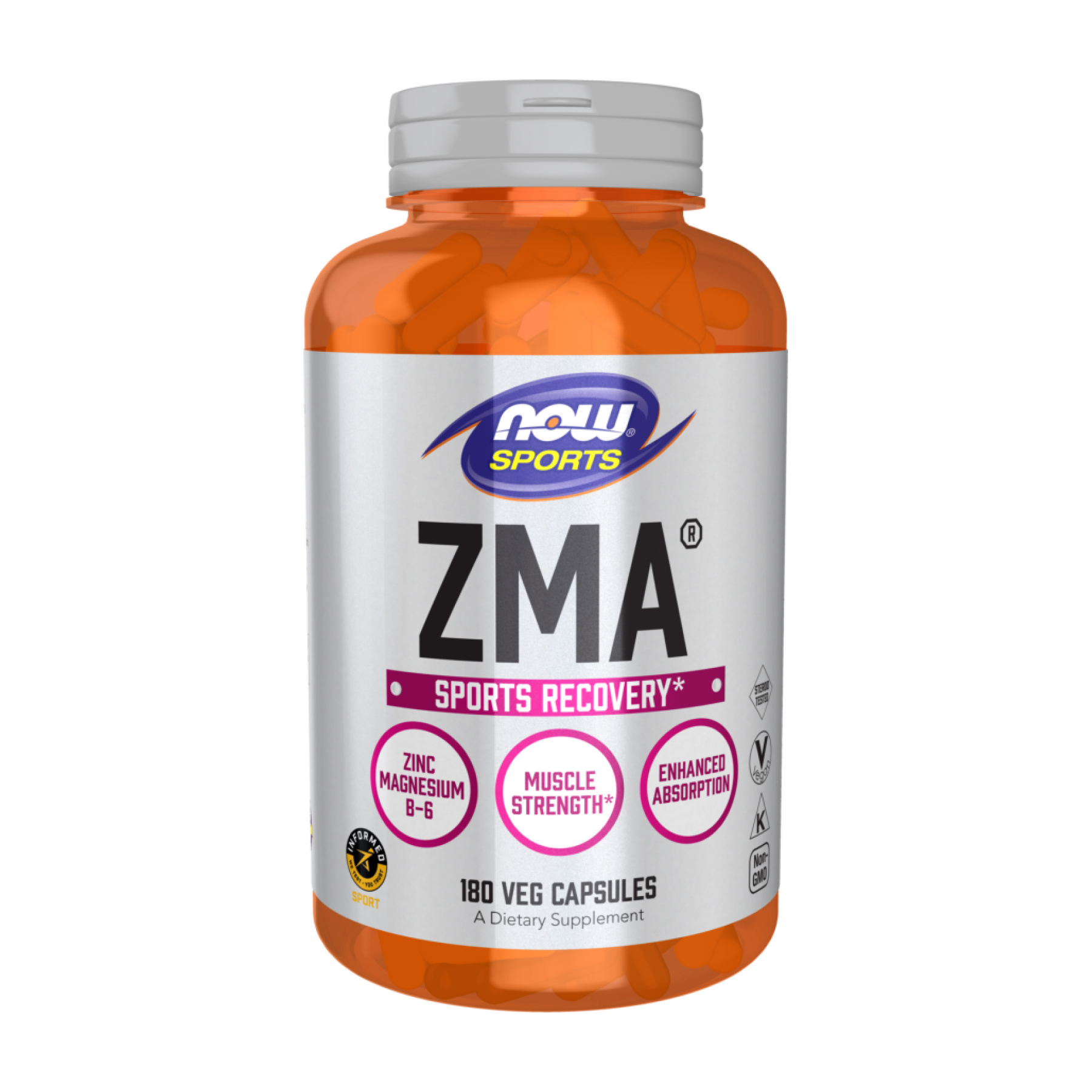 ZMA 800 мг - 180 веган капс