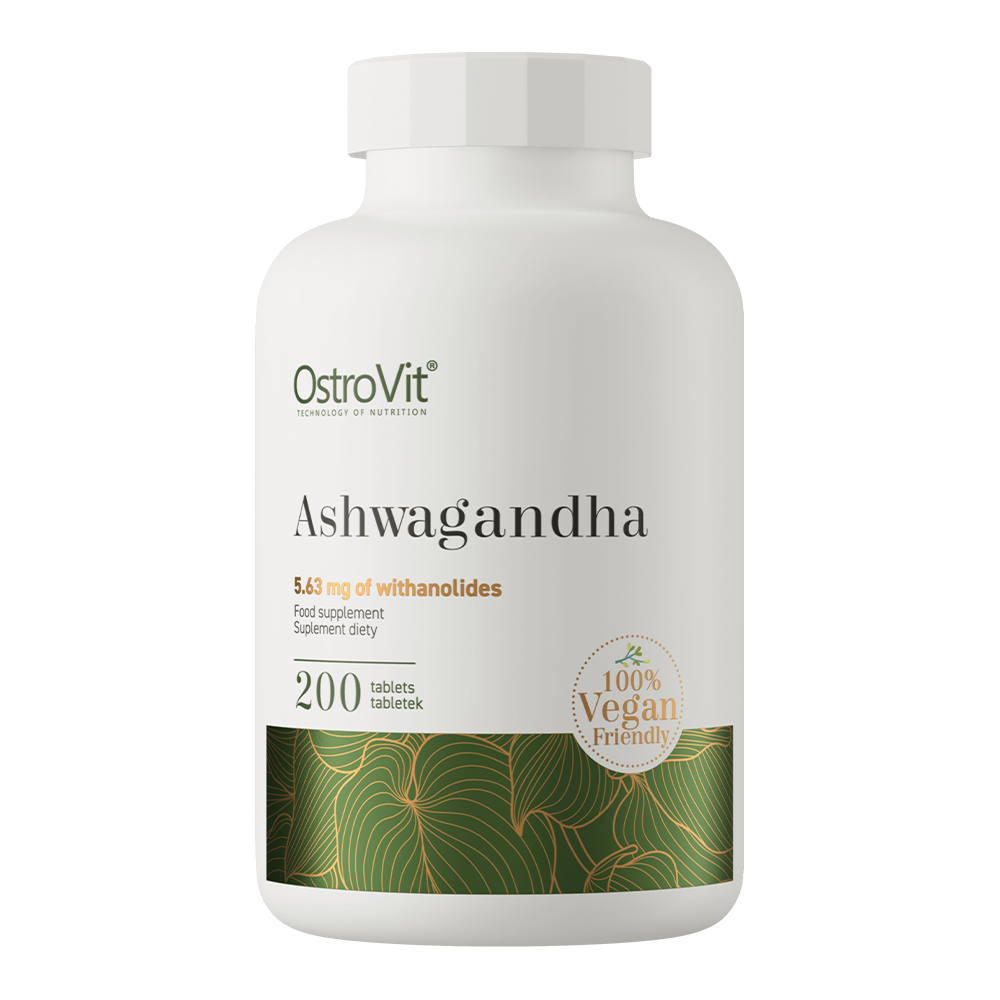 Ашваганда, OstroVit Ashwagandha Vege, 200 таблеток