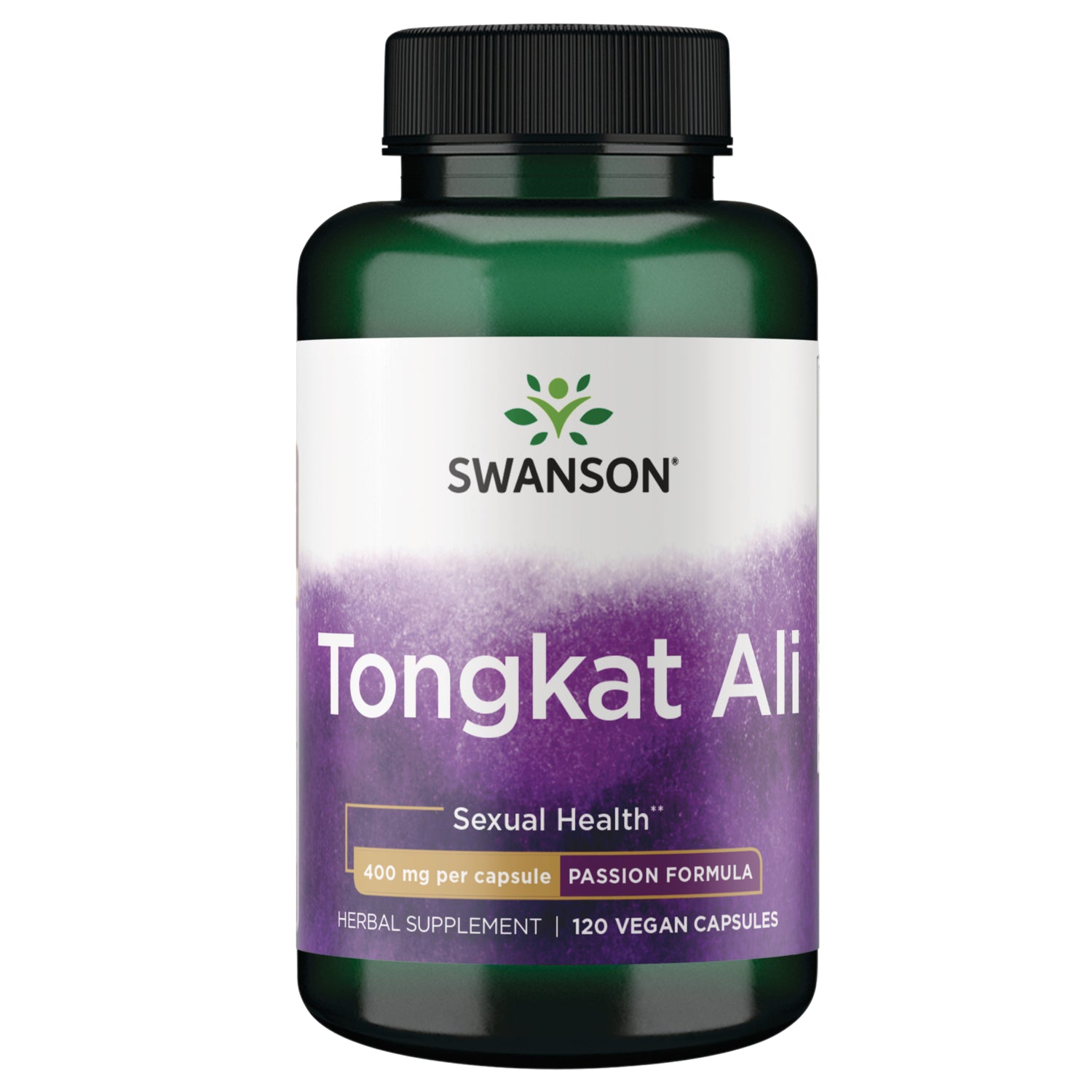Тонгкат Алі, Swanson Tongkat Ali, 400 мг, 120 капсул