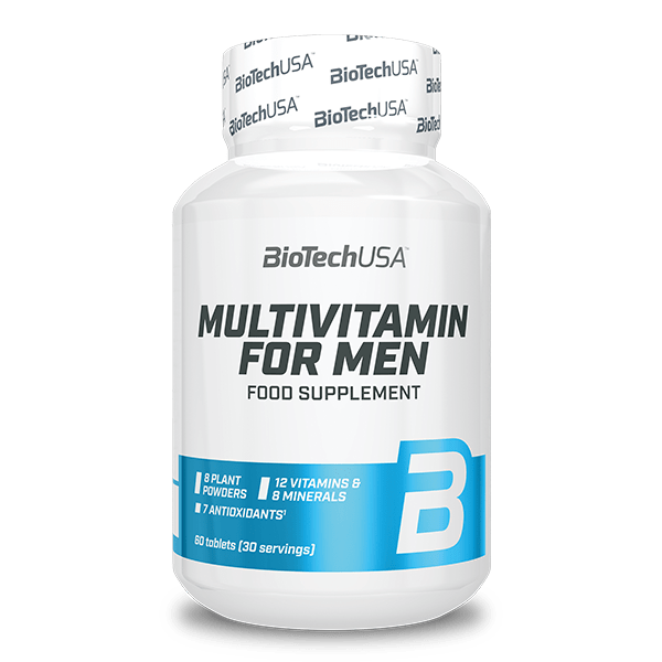 Мультивітаміни для чоловіків, BioTech Multivitamin for Men, 60 таблеток