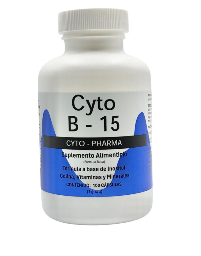 Пангамова кислота вітамін B15, Cyto Pharma Vitamin B15 Pangamic Acid, 100 капсул