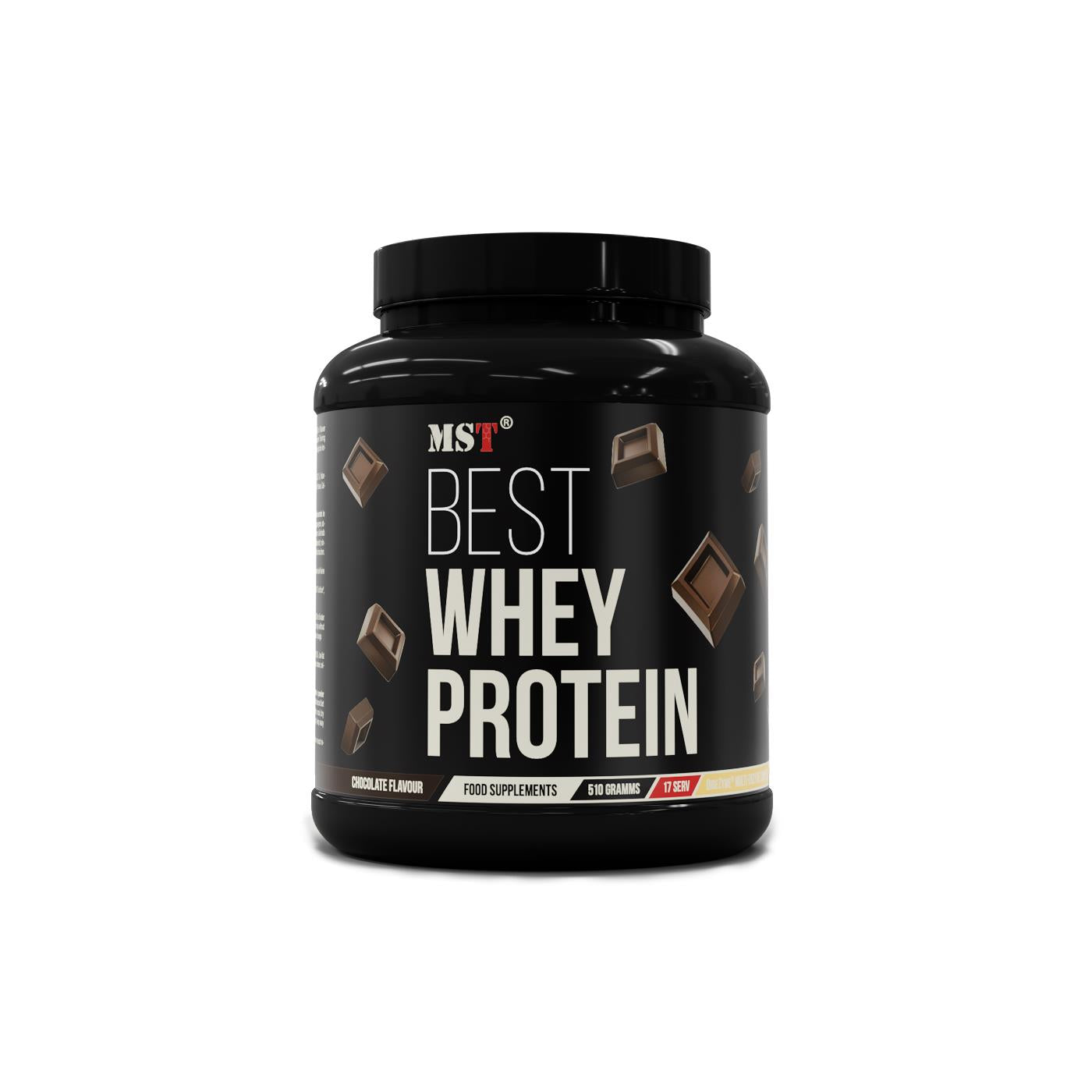 MST Best Whey Protein + Enzyme (510 g, chocolate)