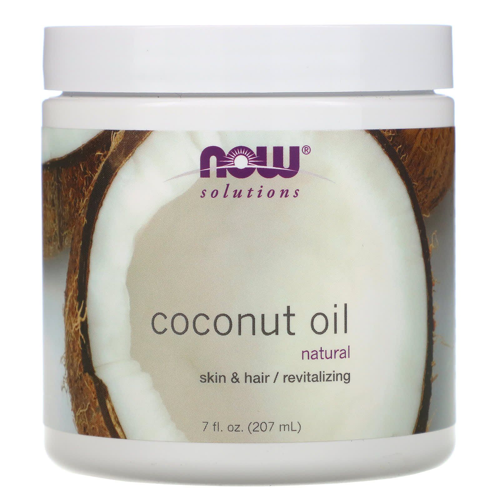Кокосова олія, Now Foods Coconut Oil, 207 мл