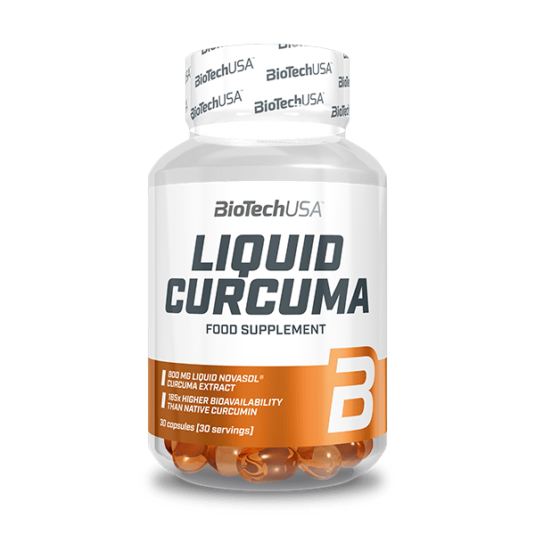 Рідка куркума, BioTech Liquid Curcuma, 30 капсул