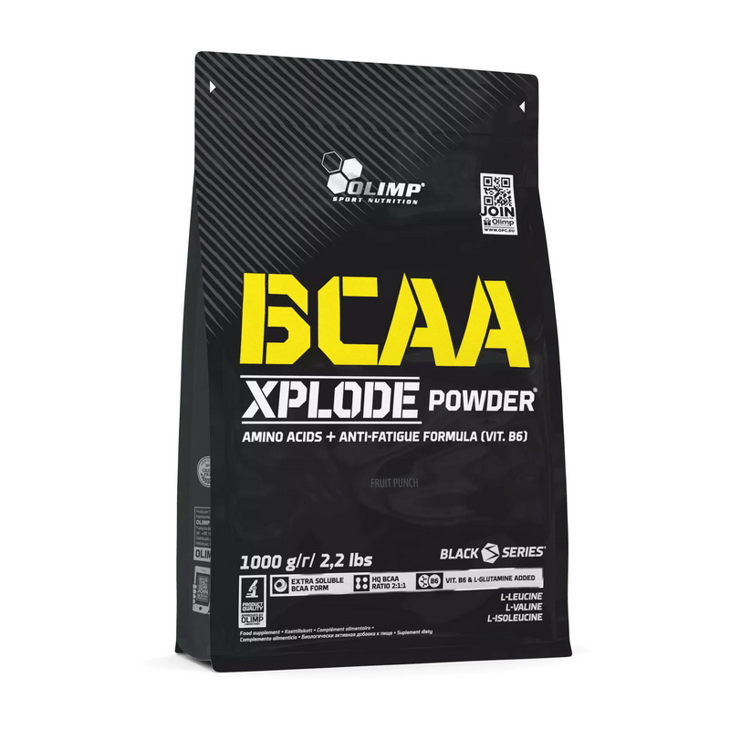 BCAA амінокислоти, Olimp Nutrition BCAA Xplode, 1 кг (Апельсин)