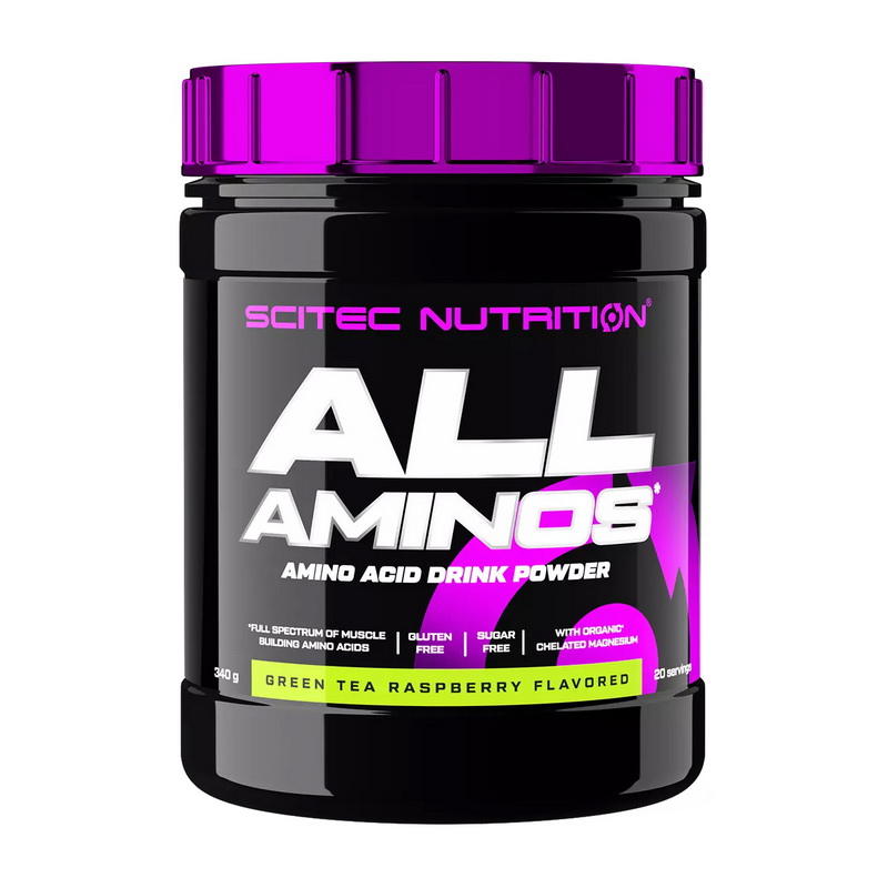 Амінокислотний комплекс, Scitec Nutrition All Aminos, 340 г (Манго)