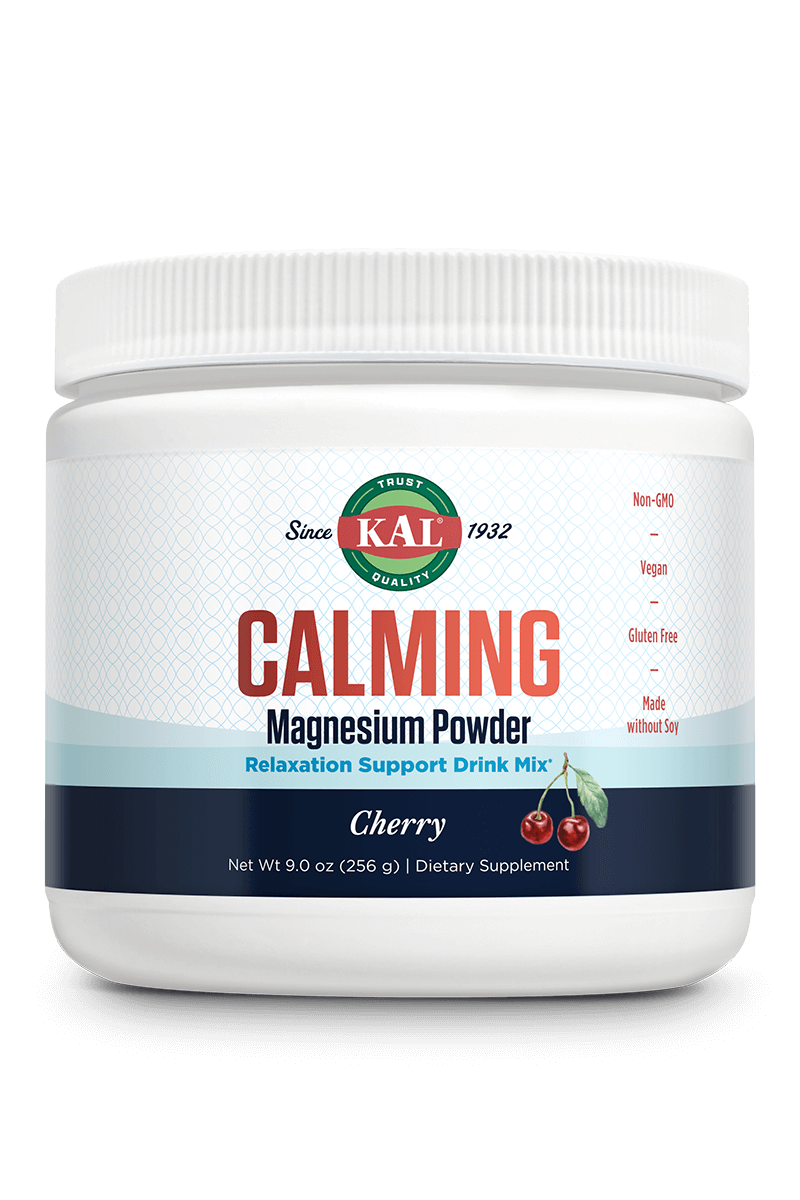 Магній порошок, Kal CALMING Magnesium Powder, 256 г (Вишня)