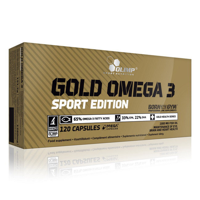 Омега-3 жирні кислоти, Olimp Nutrition Gold Omega Sport Edition, 120 капсул