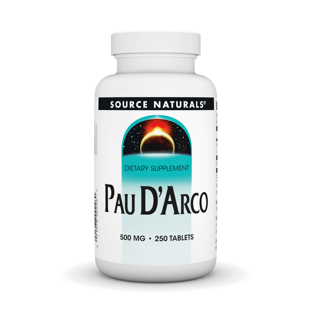 По д'арко, Source Naturals Pau D'Arco, 250 мг, 250 таблеток