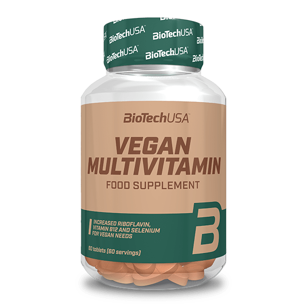 Мультивітаміни для веганів, BioTech Vegan Multivitamin, 60 таблеток
