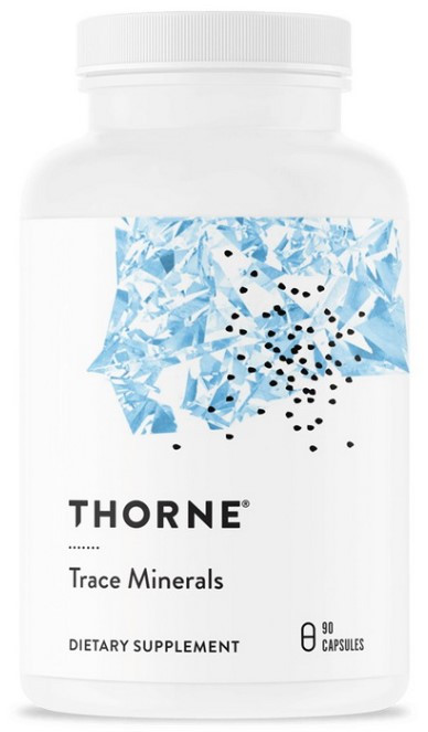 Мультимінеральний комплекс, Thorne Research Trace Minerals, 90 капсул