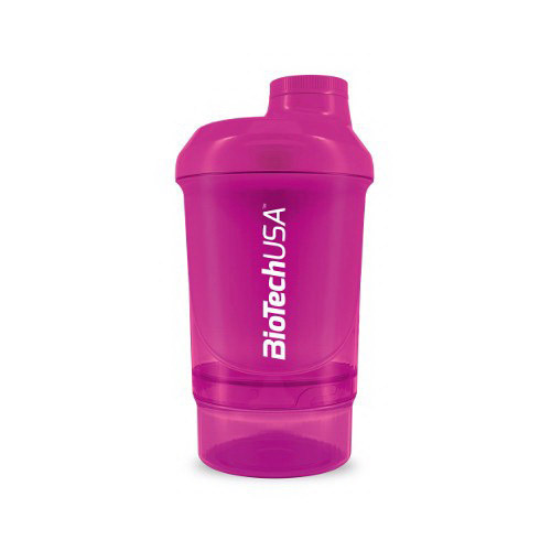 Шейкер, BioTech Shaker Wave Mini + 2 in 1, 300 мл