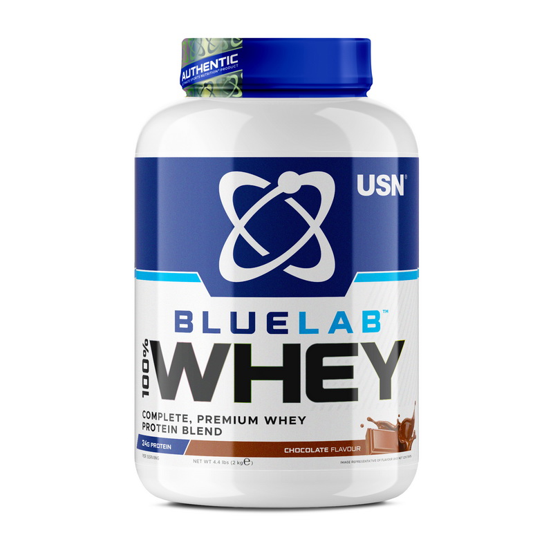 Протеїн сироватковий, USN Blue Lab 100% Whey, 2 кг (Шоколад)