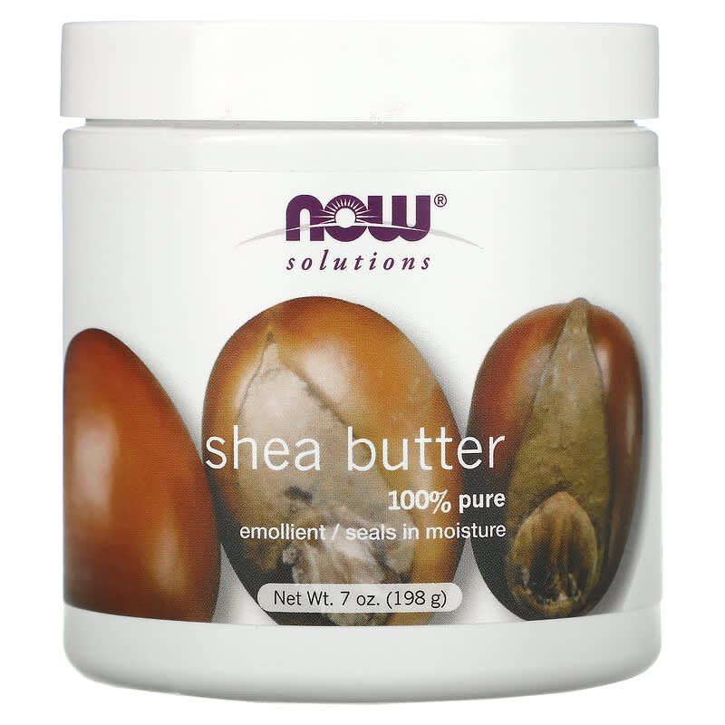Масло ши, Now Foods Shea Butter, 198 г