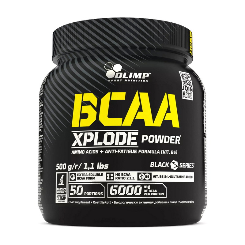 Амінокислоти BCAA, Olimp Nutrition BCAA Xplode, 500 г (Лимон)