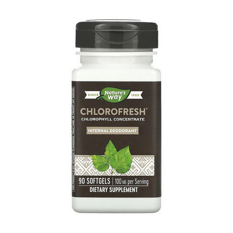 Nature's Way Chlorofresh Chlorophyll Concentrate (90 softgels)