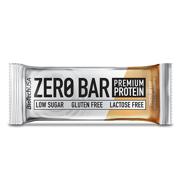 BioTech Zero Bar (50 g, chocolate chip cookies)