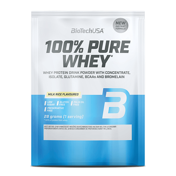BioTech 100% Pure Whey (28 g, milk rice)