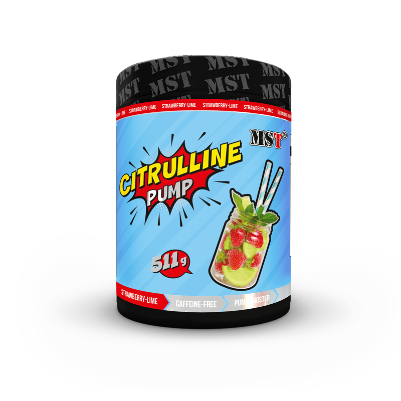 Цитрулін, MST Citrulline Pump, 511 г (Полуниця-лайм)