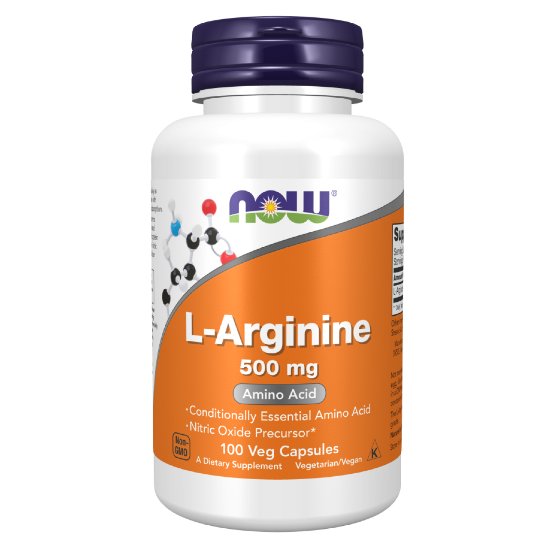 L-Arginine 500 мг 100 веган капс