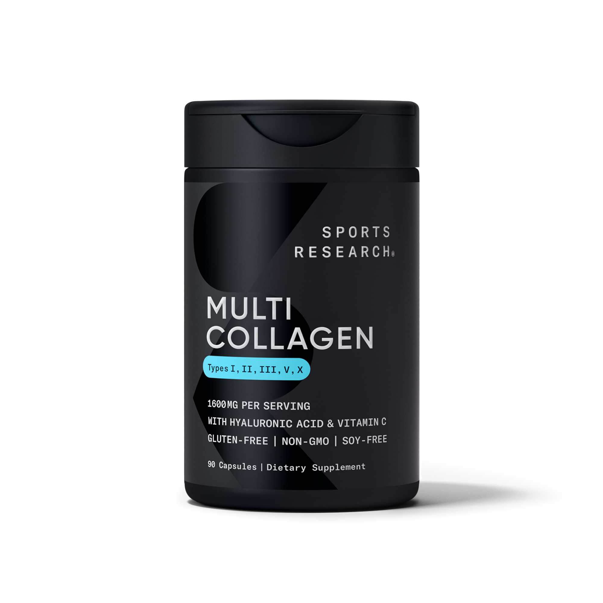 Мультиколагеновий комплекс, Sports Research Multi Collagen Complex, 90 капсул