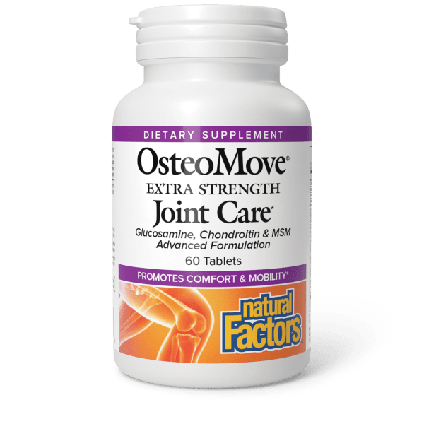 Засіб для підтримки суглобів, Natural Factors OsteoMove Extra Strength Joint Care, 60 таблеток
