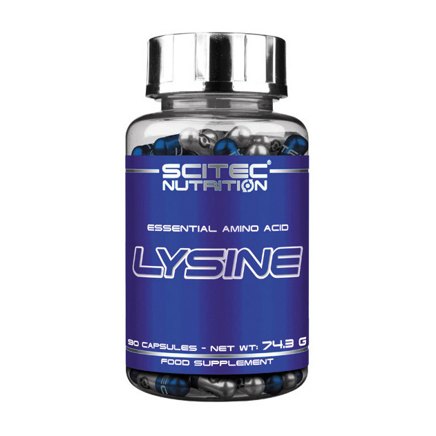 Лізин, Scitec Nutrition Lysine, 90 капсул