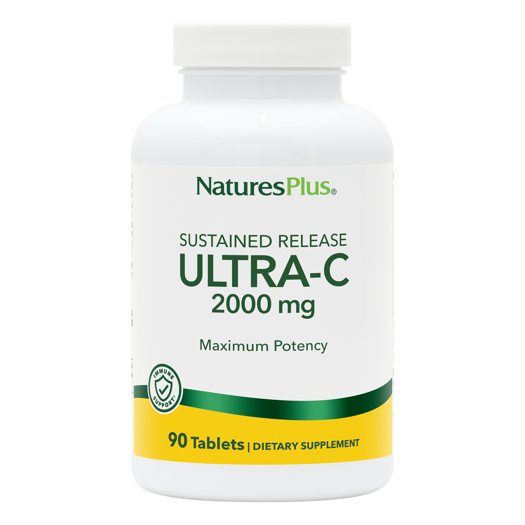 Вітамін С, Natures Plus Ultra-C, 2000 мг, 90 таблеток