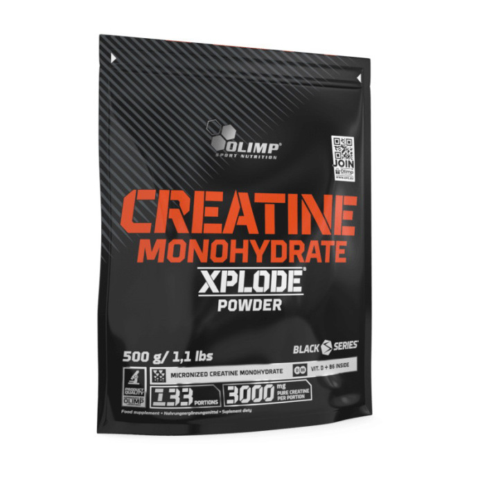 Креатин моногідрат, Olimp Nutrition Creatine Monohydrate Xplode, 500 г (Лимон)
