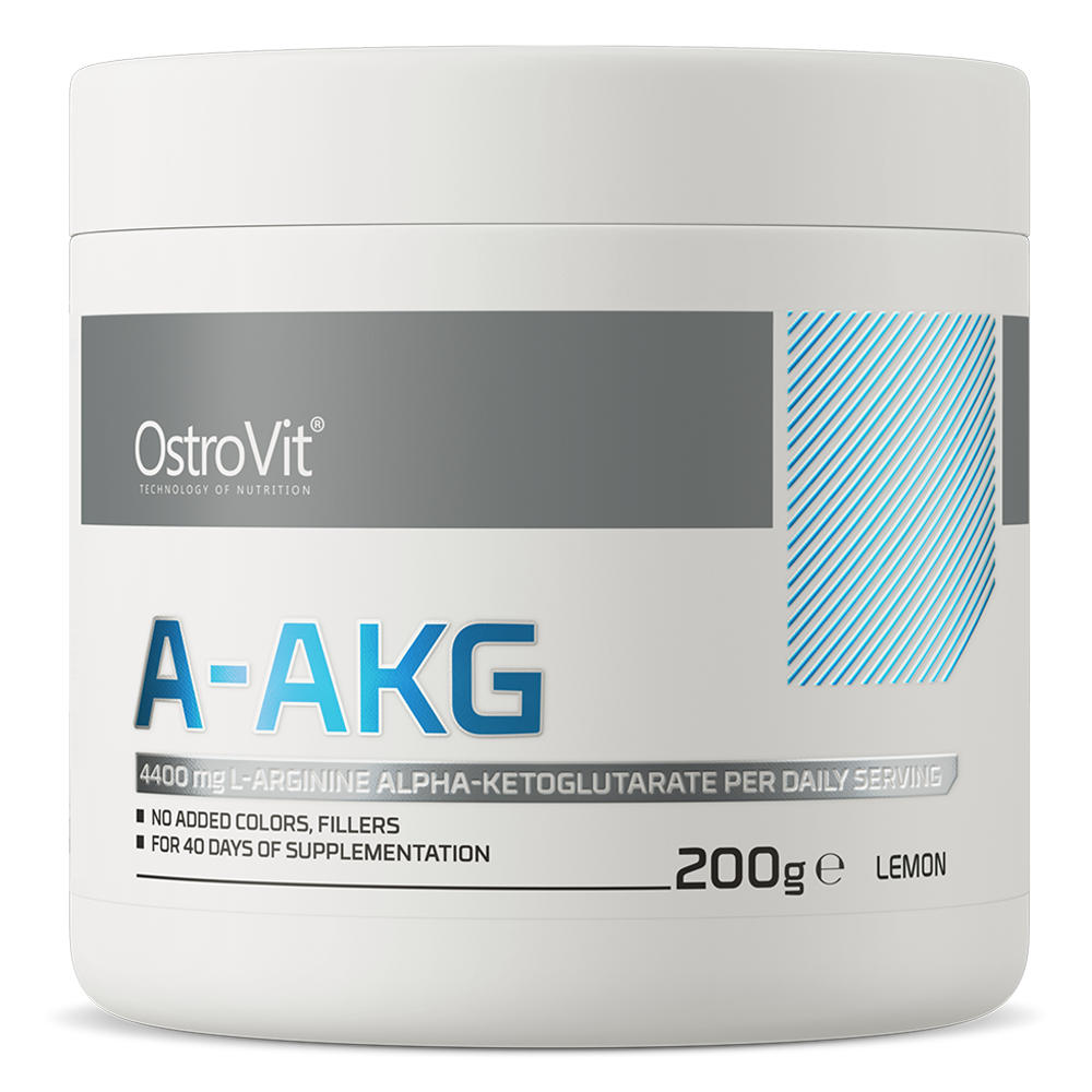 Амінокислота A-AKG, OstroVit A-AKG, 200 г (Лимон)
