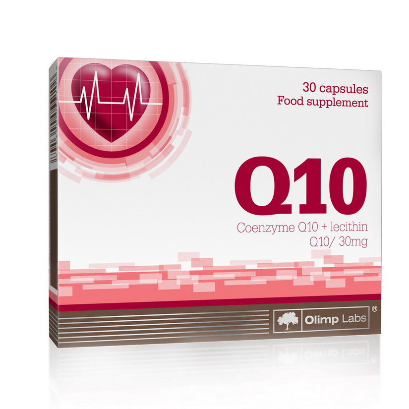 Коензим Q10, Olimp Nutrition Coenzime Q 10, 30 капсул