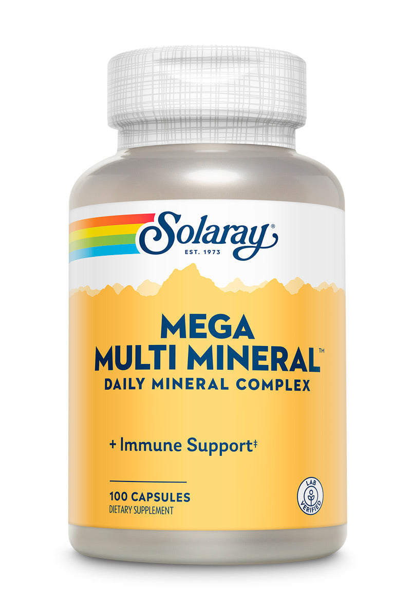 Мультимінеральний комплекс, Solaray Multi Mineral, 100 капсул