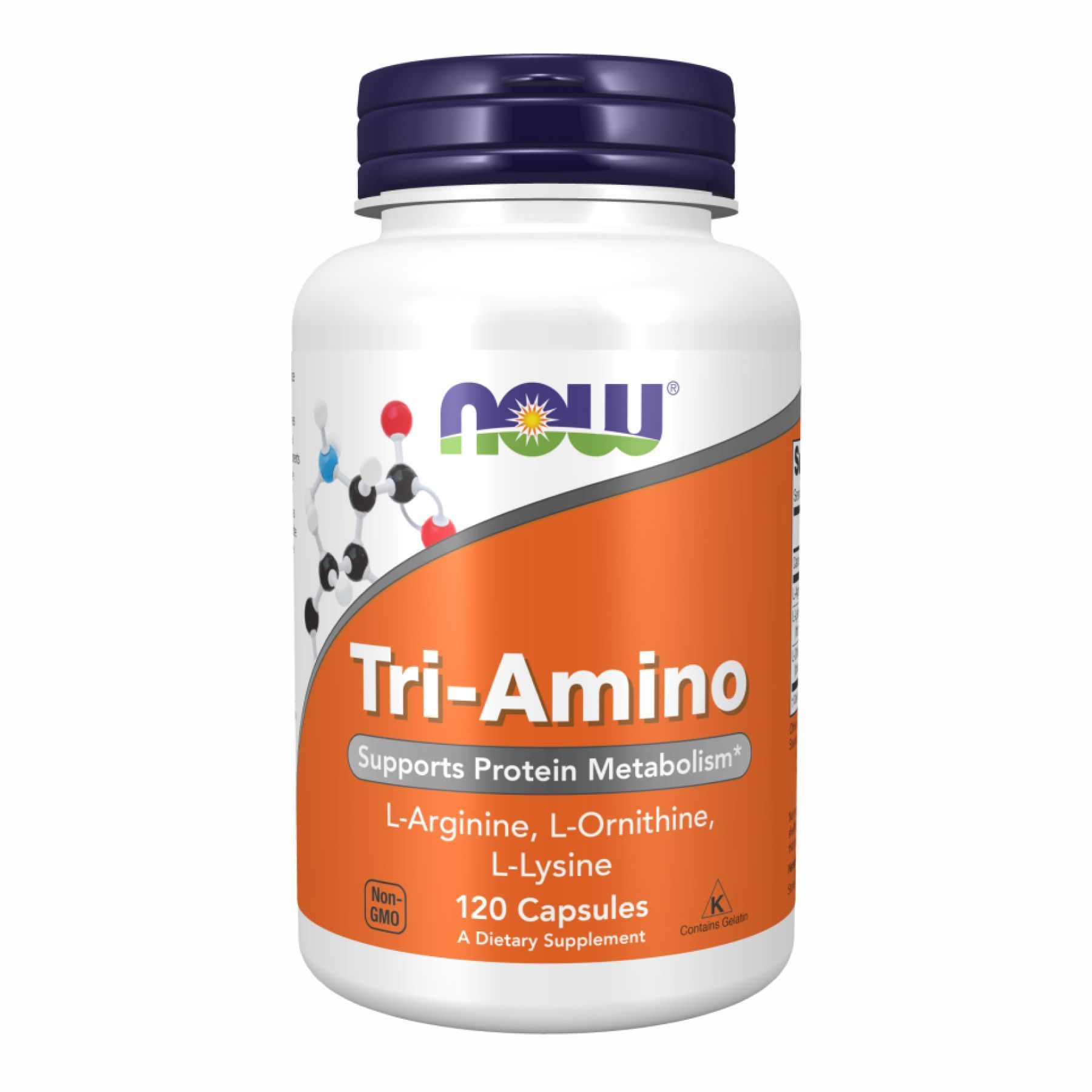 Амінокислотний комплекс, Now Foods Tri-Amino, 120 капсул