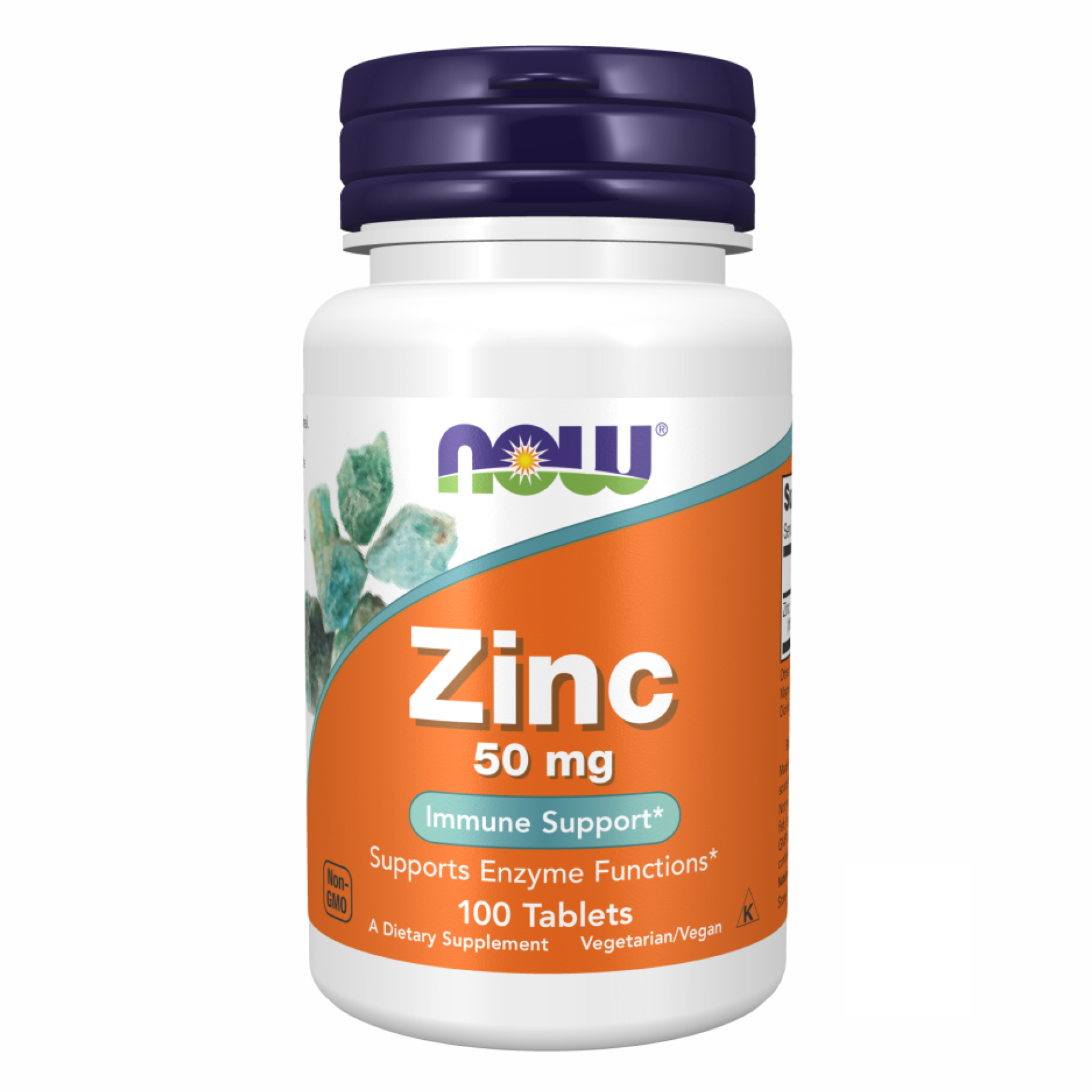 Цинк глюконат, Now Foods Zinc Gluconate, 50 мг, 100 таблеток