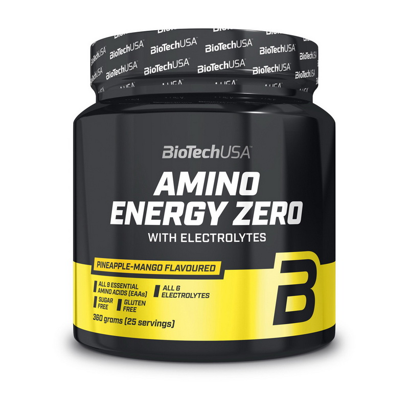 Амінокислотний комплекс, BioTech Amino Energy Zero, 360 г (Лайм)