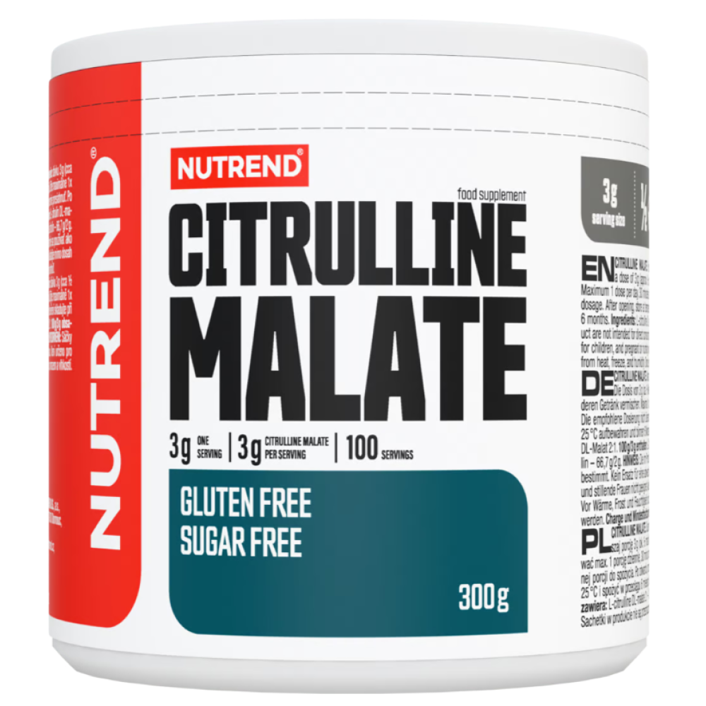 Цитрулін малат, Nutrend Citrulline Malate, 300 г