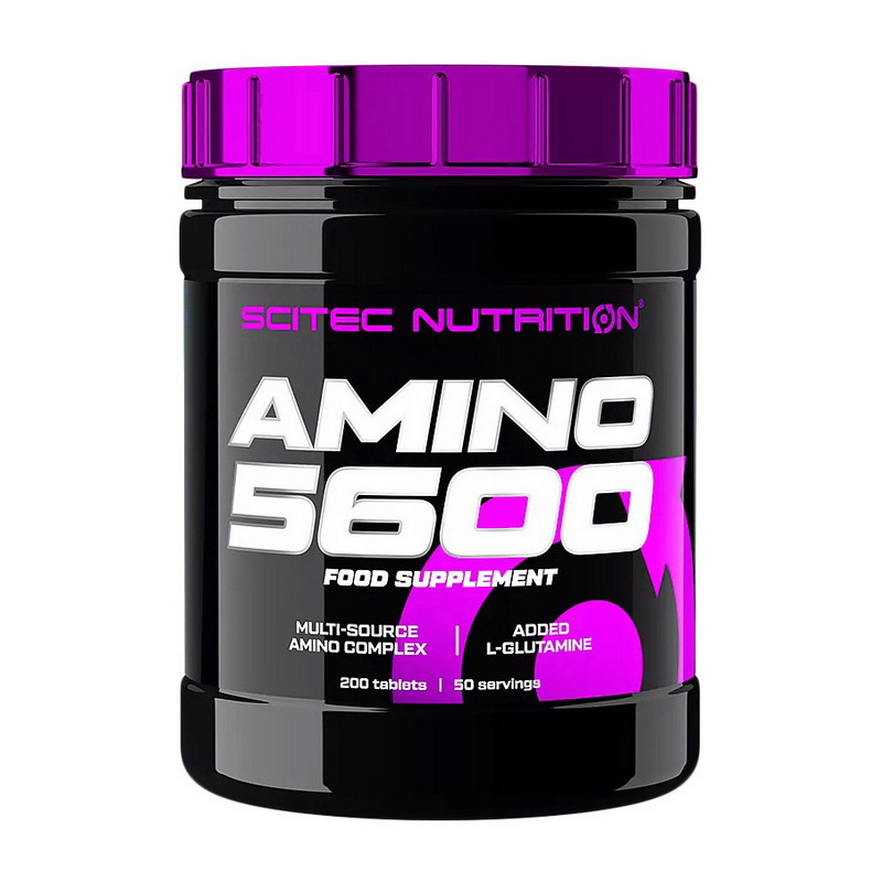 Амінокислотний комплекс, Scitec Nutrition Amino 5600, 200 таблеток