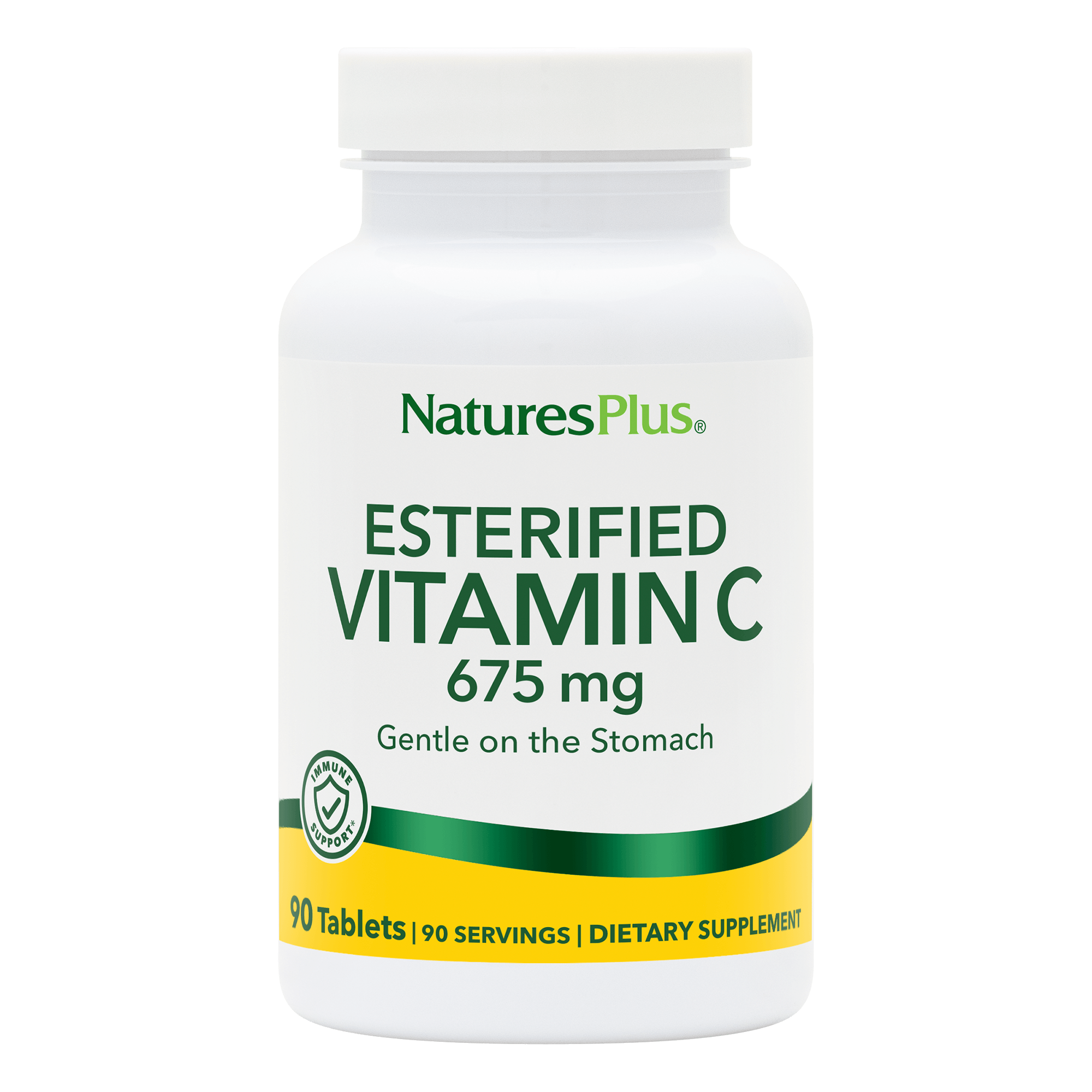 Вітамін С естерифікований, Natures Plus Esterified Vitamin C, 675 мг, 90 таблеток
