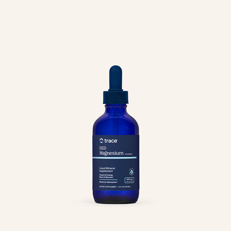Іонний магній з мінералами, Trace Minerals Research Low Sodium Mega-Mag, 400 мг, 118 мл