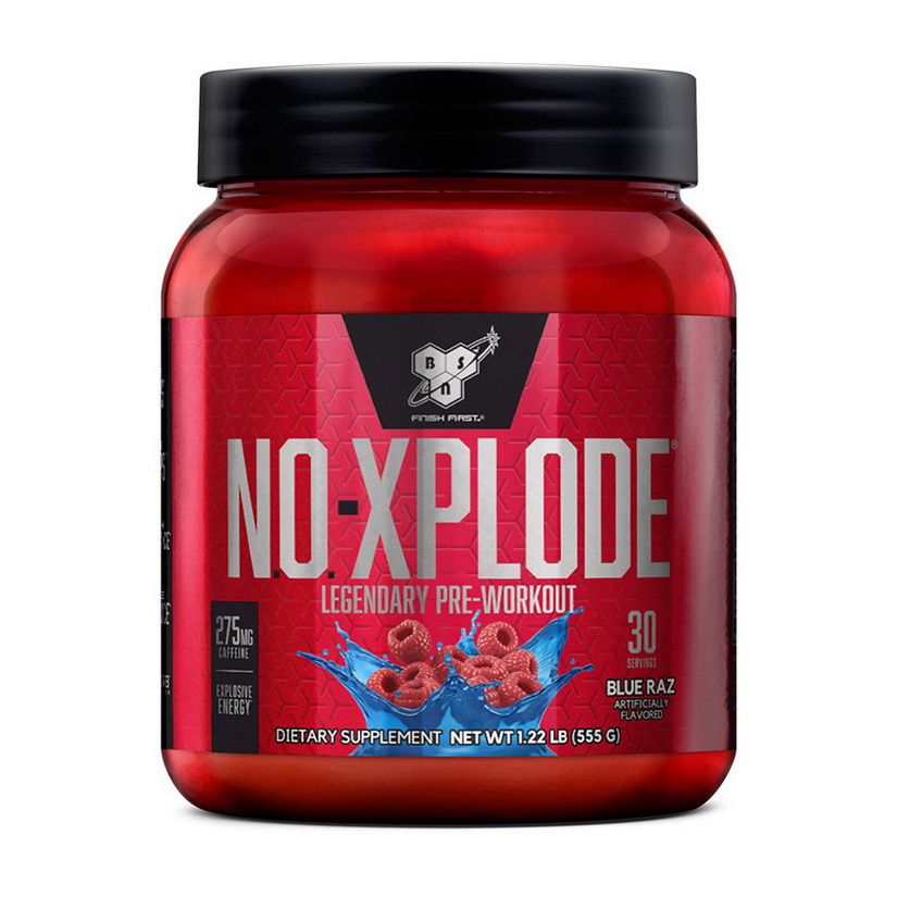 BSN N.O.-XPLODE Pre-Workout Igniter New Formula! 30 serv. (555 g, fruit punch)